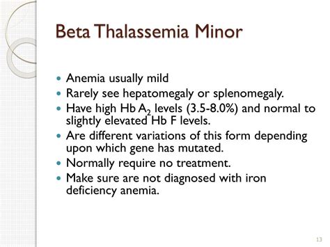 beta thalassemia trait|Beta Thalassemia .